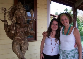 Luisa e nosso Ganesha