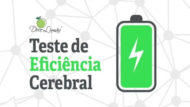 Teste sua eficiência cerebral