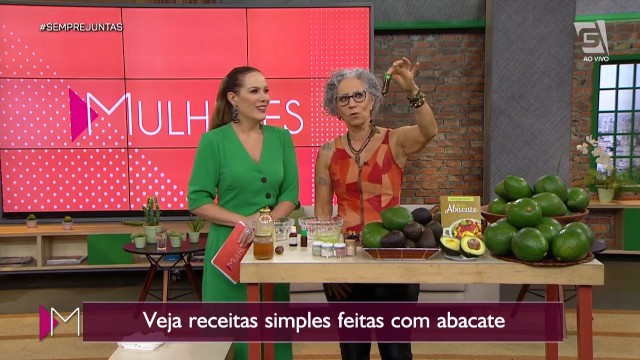 Cosmética Natural com abacate - Programa Mulheres/TV Gazeta