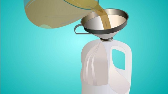 Onde jogar o óleo das frituras?