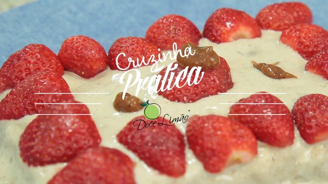 Bolo fluffy de maçã - Cruzinha Prática Doce Limão