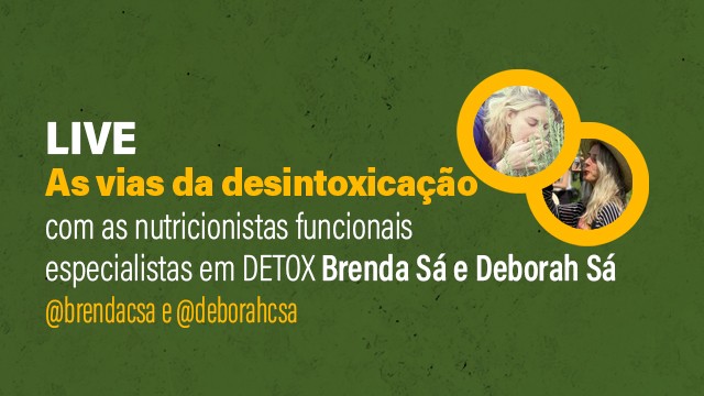 Live: As vias da desintoxicação