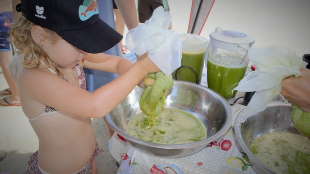 Suco Verde para Crianças