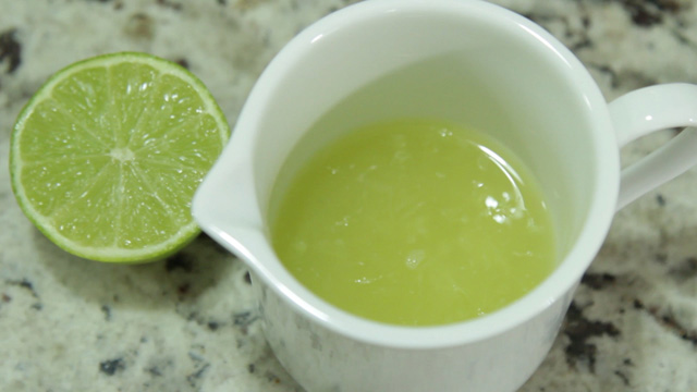 Suco de limão fresco