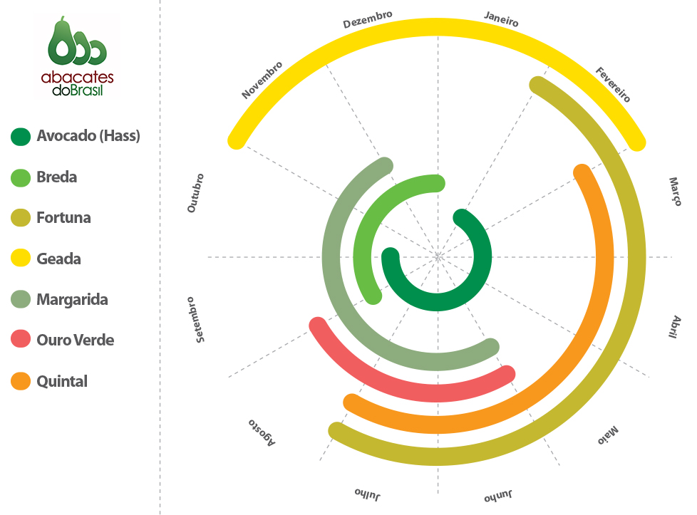 Sazonalidade do abacate